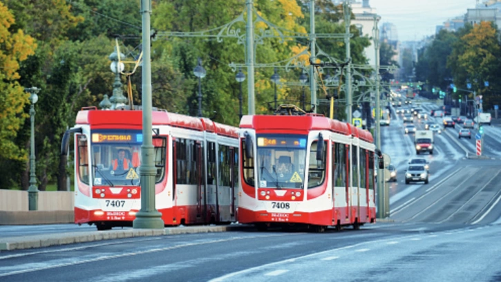 Закрытие трамвайного движения по Большому Сампсониевскому проспекту продлевается до 20 декабря 