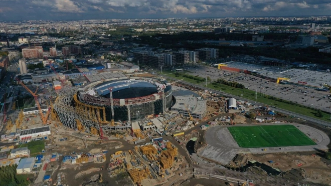 Комитет по строительству показал фото "СКА Арены"