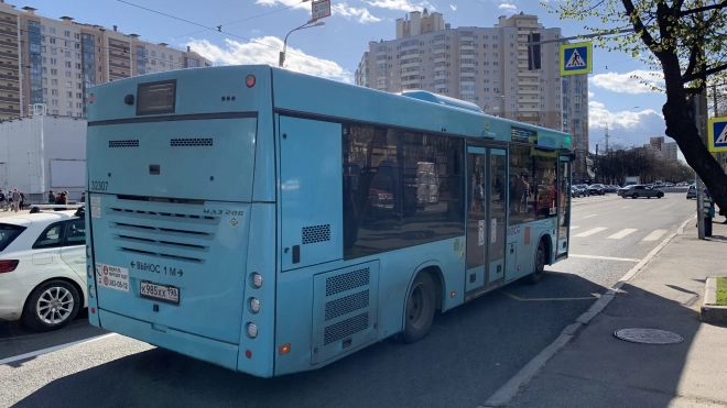 Девятиклассница сломала нос из-за падения в автобусе на проспекте Славы