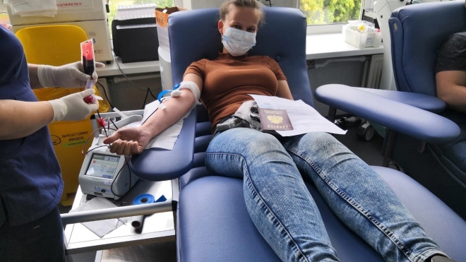Петербургская станция переливания собрала 195 литров крови в донорскую субботу