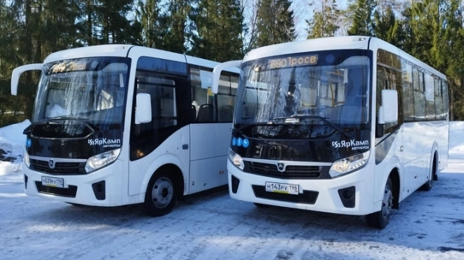 Почти 40 млн льготников проехались на автобусах в Ленобласти за год