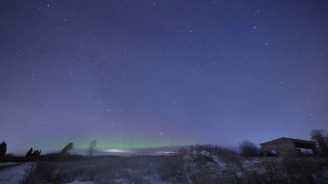 Эксперты рассказали петербуржцам, где можно увидеть северное сияние