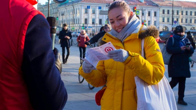 В Петербурге прошла акция по профилактике ВИЧ и СПИДа