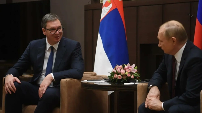 Вучич рассчитывает на визит Путина в Сербию в 2022 году