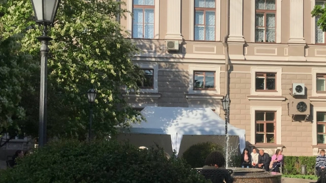 ЗакС опубликовало правила поведения в саду Мариинского дворца в Петербурге