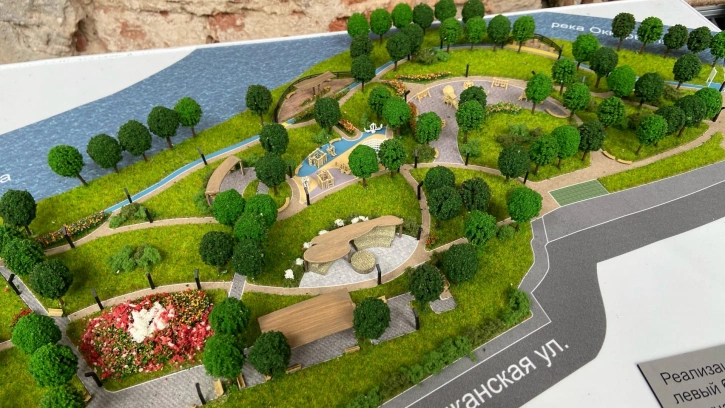 В Петербурге началось строительство нового общественного пространства на берегах реки Оккервиль