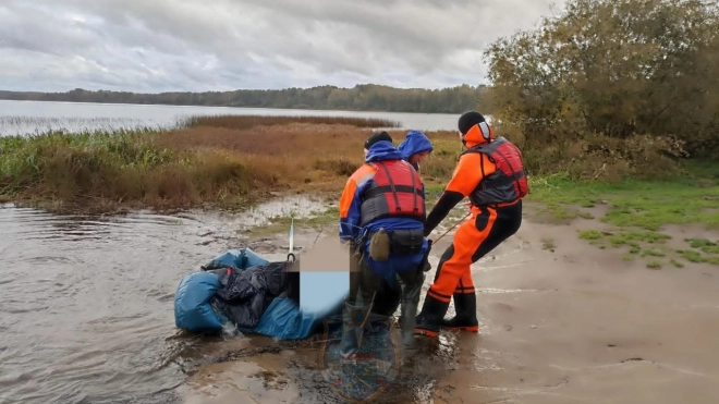 В Лемболовском озере в камышах нашли труп неизвестного рыбака