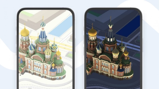 "Яндекс.Карты" представили 3D-модели достопримечательностей Петербурга