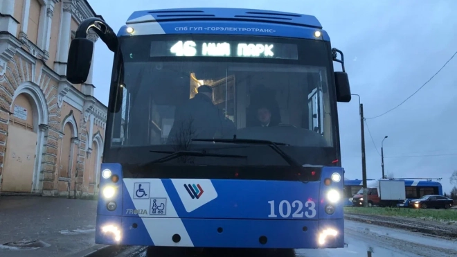 Петербуржцам рассказали об изменениях на троллейбусном маршруте № 46