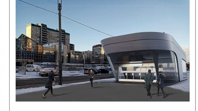 Петербуржцам показали дизайн станций метро "Яхтенная" и "Зоопарк"