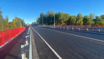 В Светогорске завершился ремонт моста через реку Унтерниску