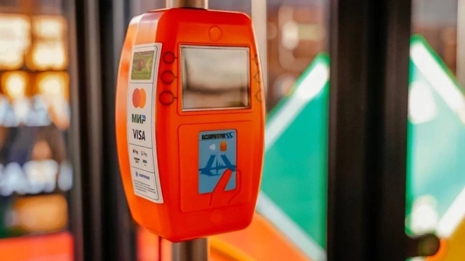 В трамвае "Славянка" установят отечественную систему оплаты и безопасности