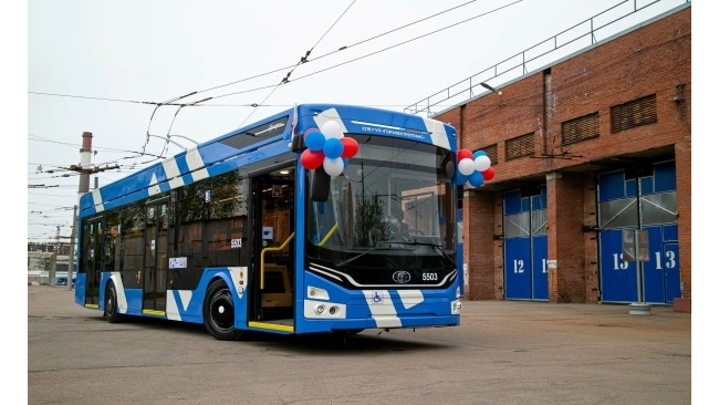 Петербург в 2022 году получит свыше 280 новых троллейбусов