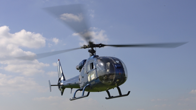 Вертолет упал в Финский залив: пилот и пассажир были пьяны