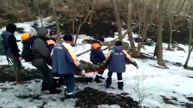 В Приморье спасли человека и медвежонка