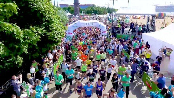 В День защиты детей в Петербурге пройдет восьмой "Зеленый марафон"