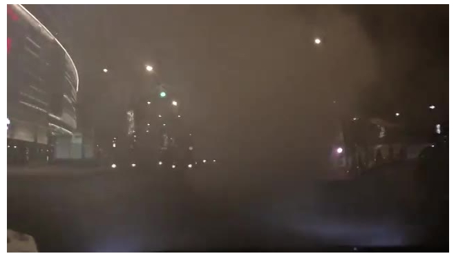 Нижний Новгород: очевидцы опубликовали видео дымящегося автобуса с пассажирами