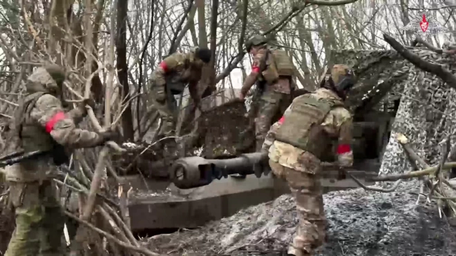 Расчеты гаубиц "Гвоздика" сорвали подвоз боеприпасов ВСУ в курском приграничье