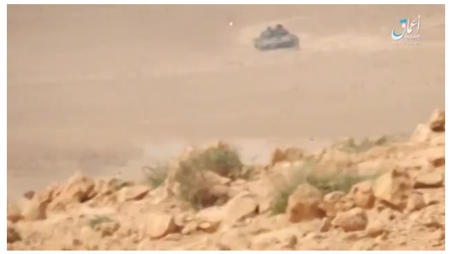 В Сирии танк Т-62 выдержал прямое попадание мощной ракеты