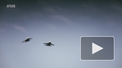Российский Су-27 сделал "бочку" над американским самолетом