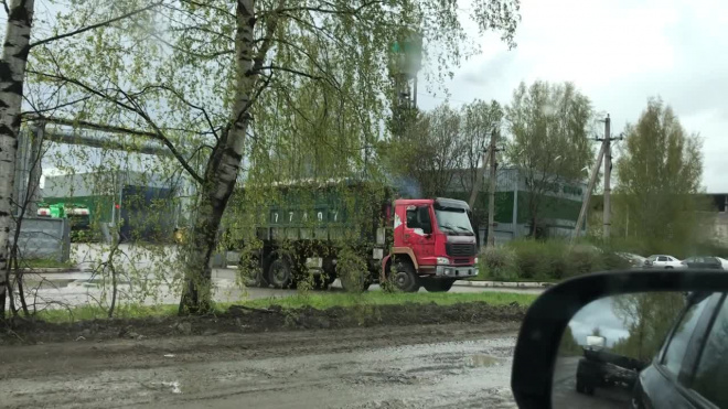 Активисты заподозрили МПБО-2 в вывозе с завода ТБО под видом компоста