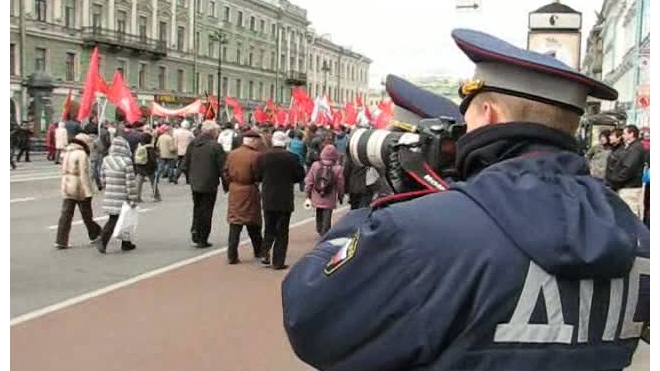 Полицейский - фотограф