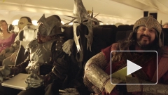 Авиакомпания Air New Zealand посадила в самолет героев фильма "Хоббит"