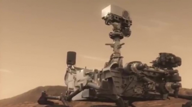 Curiosity нашел на Марсе следы озера