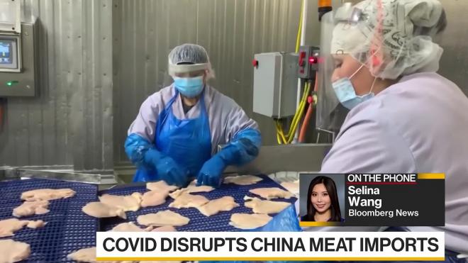 Китай приостановил ввоз американского мяса птицы