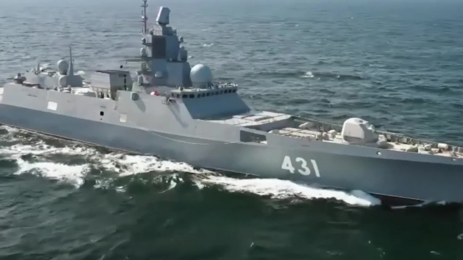 "Адмирал Касатонов" испытал комплекс РЭБ в Баренцевом море