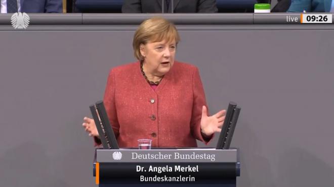 Меркель считает, что пандемия влияет на баланс сил в экономике 