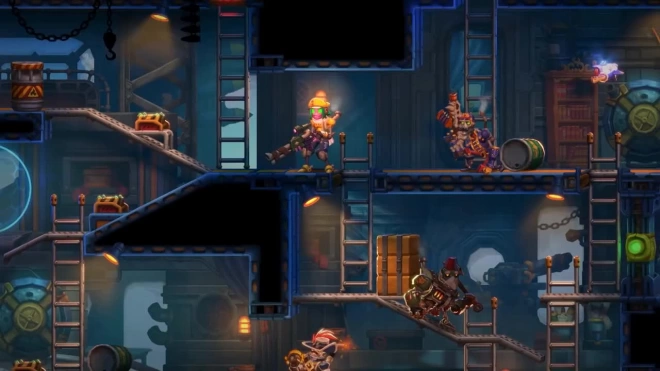 Вышей геймплейный трейлер экшена SteamWorld Heist 2