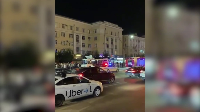 12 человек пострадали при взрыве автобуса в Воронеже