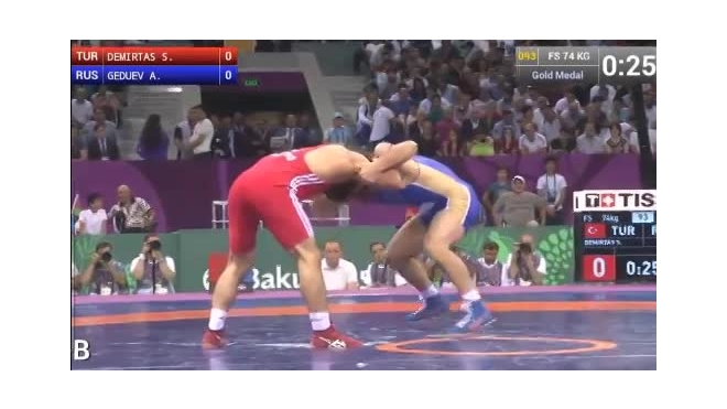 Россиянин Ариуар Гедуев, истекая кровью, завоевал олимпийское «серебро» в борьбе вольным стилем
