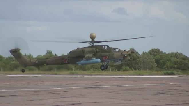 Ленинградской армии ЗВО передали два новых Ми-28УБ
