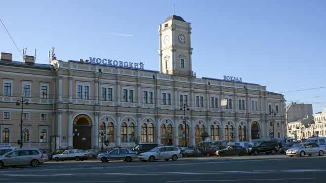 В Петербурге горел знаменитый Московский вокзал