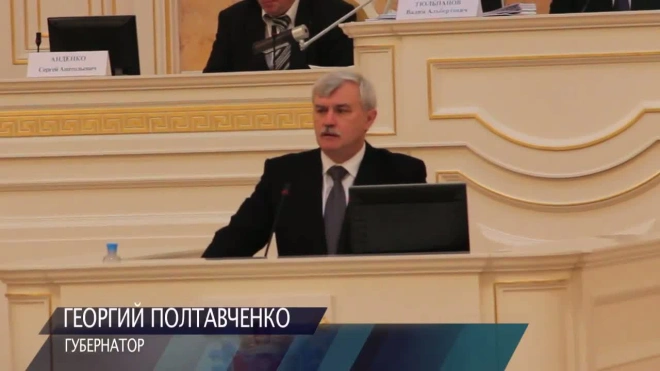 Полтавченко: Парламент не место для баталий