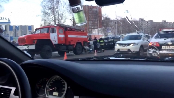 Появилось шокирующее видео ДТП у Автовокзала в Пензе, где погиб водитель Land Cruiser