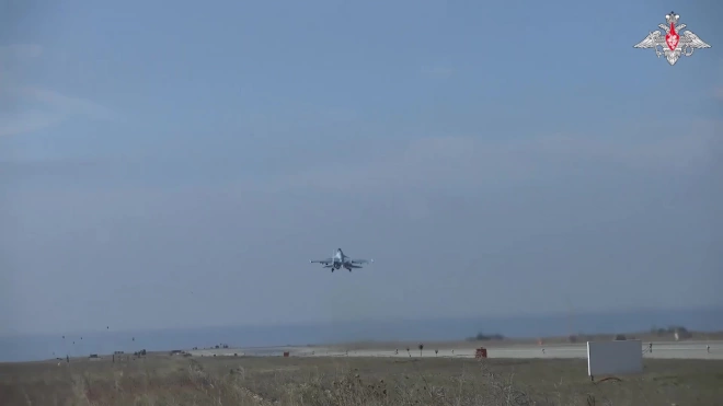 Минобороны показало кадры боевой работы Су-35С