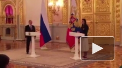 Исинбаева расплакалась на приеме у Путина