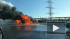 ДТП: в Петербурге на КАД загорелся автомобиль