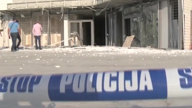 Видео: в столице Черногории прогремел взрыв
