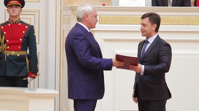 Георгий Полтавченко вступил в должность губернатора Петербурга