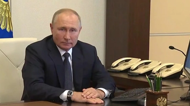  Путин проголосовал на выборах в Госдуму онлайн