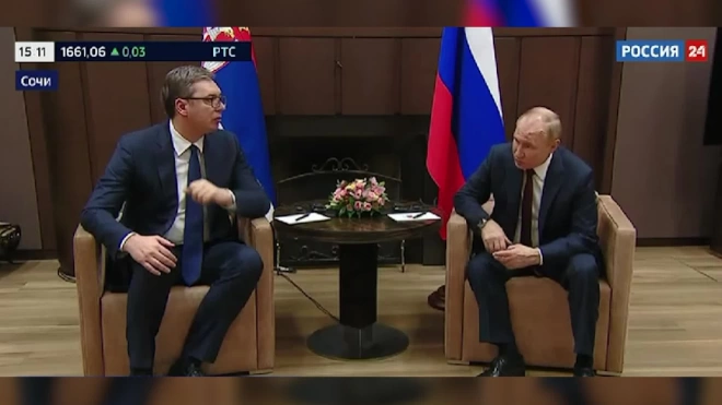 Путин позитивно оценил сотрудничество с Сербией по борьбе с COVID-19