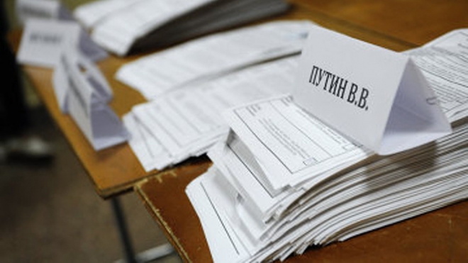 80% бюллетеней: Путин лидирует с 64,72% голосов