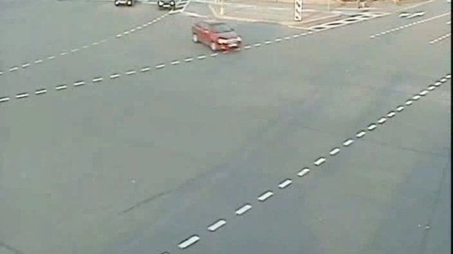 Встреча иномарок. Дорожная авария на площади Восстания