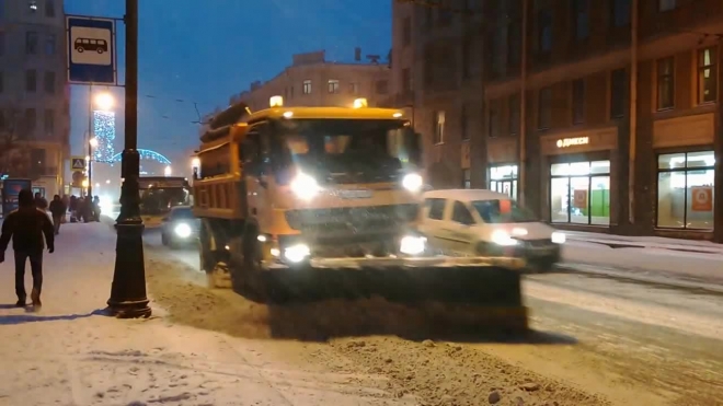 В Петербурге ограничат автомобильное движение ради новогодних мероприятий