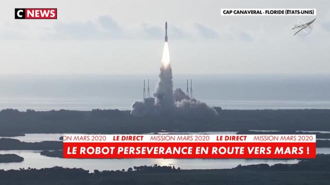 Ракета-носитель Atlas V с ровером Perseverance стартовала во Флориде