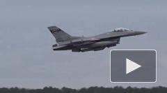 Истребитель F-16 ВВС США разбился в Южной Каролине